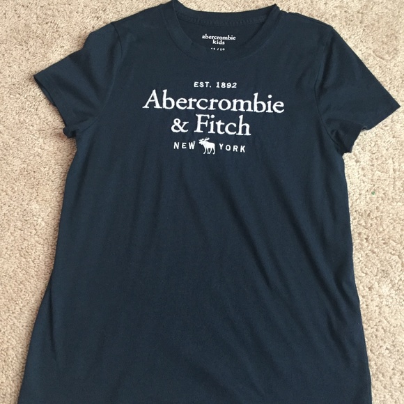 Abercrombie Kids Navy Blue Tee-shirt - Picture 1 of 3